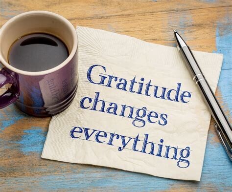 Effect of gratitude 